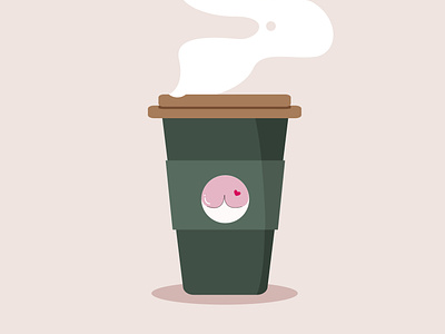 COFFEE LOVER 2d art animation branding design figure illustration illustrator logo ui vector