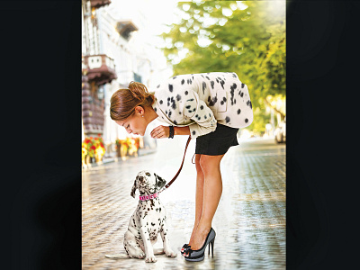 Dalmatien fashion illustration key visual luxe photoshop retouch retouche photo retoucheur retouching