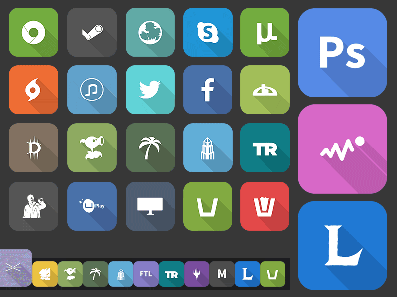 Flat Icons Pack.