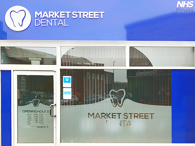 Dental Practice in London Front blue clean dental modern nhs simple