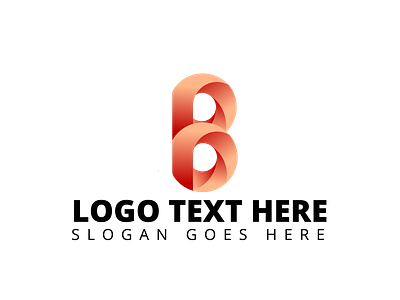 B Letter Logo Template Vector