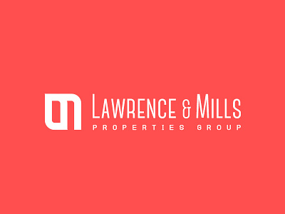 Lawrence & Mills Logo lm logo mark monogram property realestate toronto