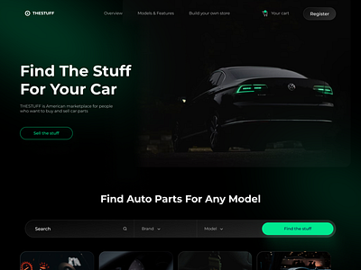 THESTUFF - marketplace for resale car parts