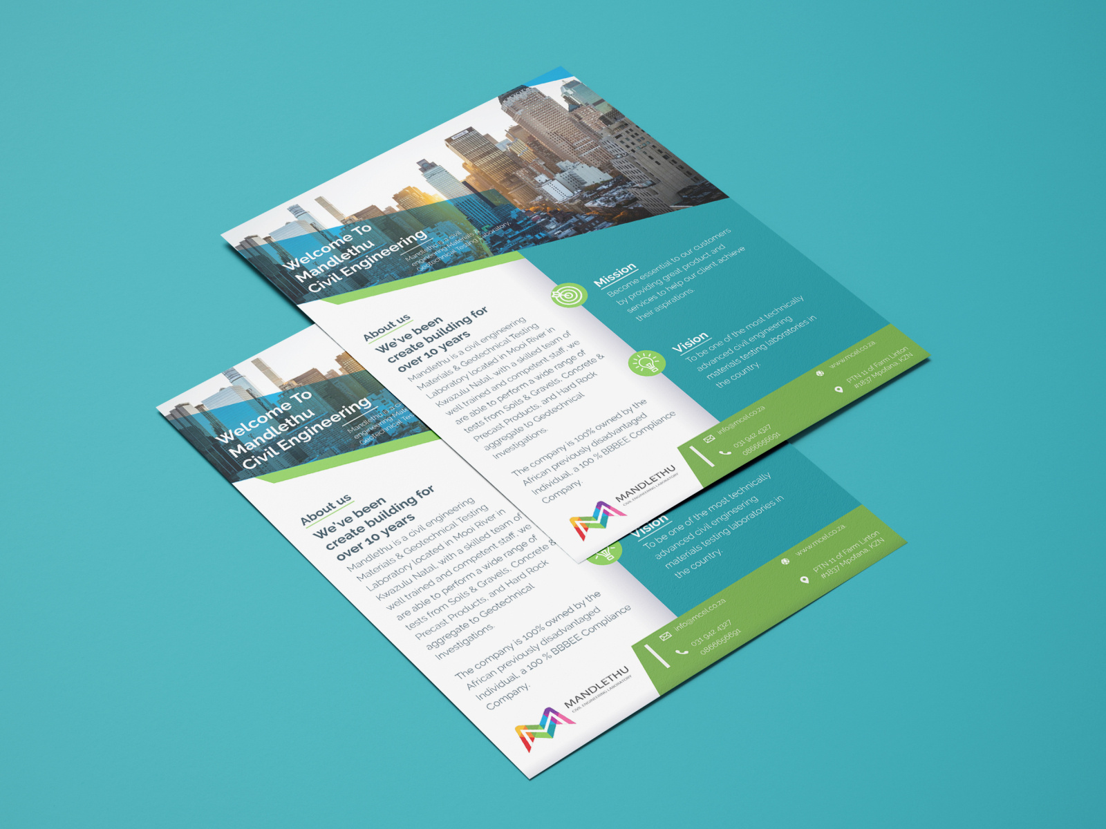 Business flyer by Tania Nasrin on Dribbble