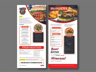 Menu card banner branding brochure design catalog design company profile design menu card newsletter