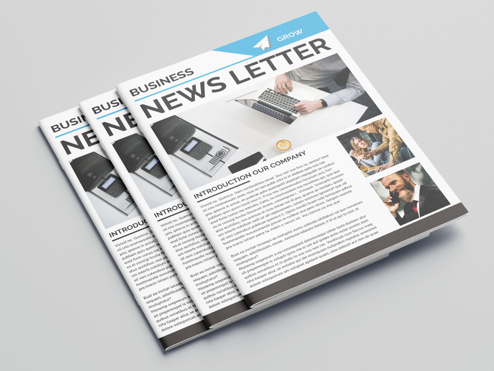 newsletter cover by Tania Nasrin on Dribbble