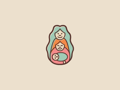 Pachamama Doula baby design doula earth logo midwife mother mum pachamama