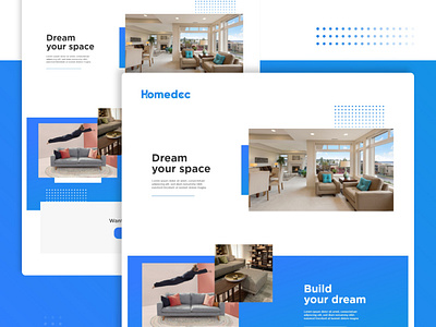 Home Dec landing page