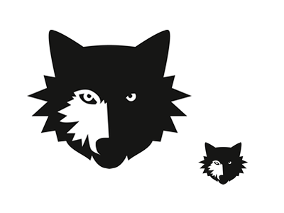 Wolf logo rebound