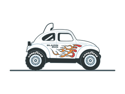 Hot Wheels - Baja Bug beetle bug car hot wheels off road volkswagen wheel
