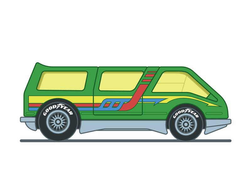 Hot Wheels Dream Van by Thomas Hatfield on Dribbble