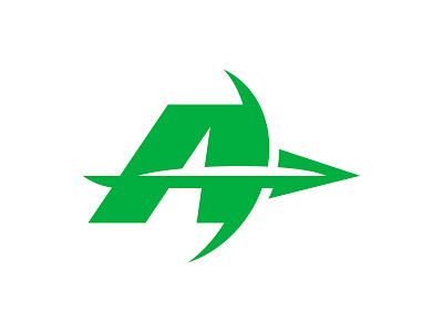 'A' is for Archery a archer archery arrow bow arrow logo sports sports logo typography