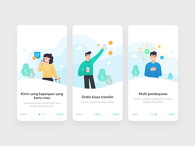 Mobile Landing Page UI