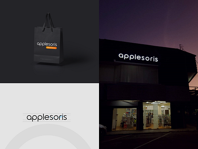 Applesoris ( Branding ) apple design illustration interaction design logo ohhstudioindonesia onehourhappiness onehourhappinessindonesia onehourhappinessstudio onehourhappinessstudioindonesia typeface typhography ui ux