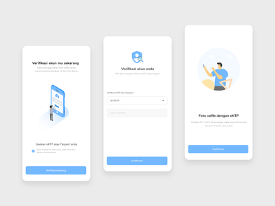 kyc verifications request ( micro interact ) 2020 adobe xd android app android ui branding design figma flat illustration illustration art illustrator interace micro interact micro interaction micro interactions thread ui ui ux