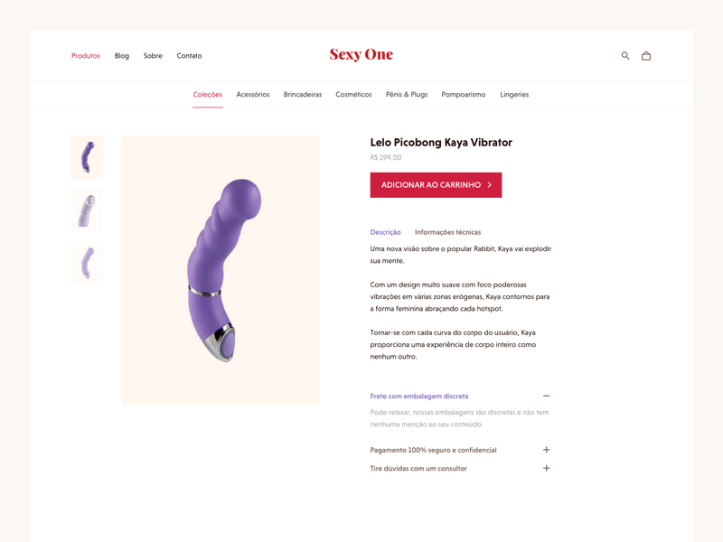 Sexy One Product Page By Amilton L Paglia On Dribbble 5137