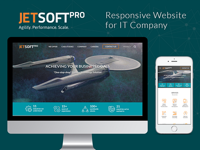 Responsive Website for IT company