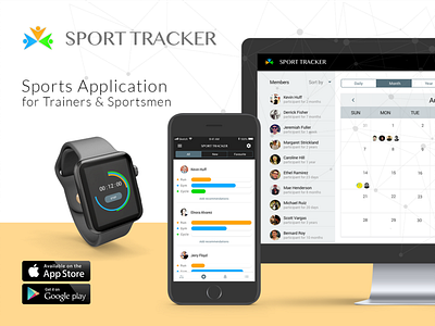 Sport Tracker App adobe illustrator adobe photoshop cc app branding design icon illustration invision mobile app mobile app design prism sketch ui ux xamarin xamarin forms zeplin