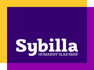 Sybilla - Humanist slab