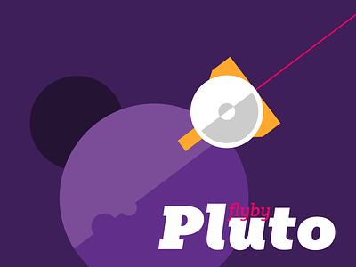 14 July | Pluto FlyBy flyby illustration kateliev pluto slab serif typeface