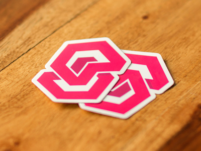Stacked! Sticker durham logo meetup ruby s stacked! sticker