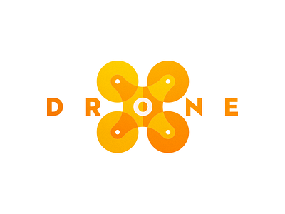 Drone mark drone logo mark