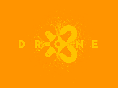 Drone Texture drone logo mark spray texture