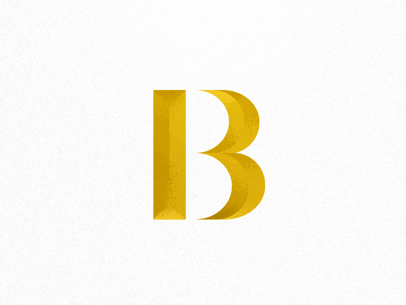 Killed Beez b beveled branding icon identity inline letter logo overlap