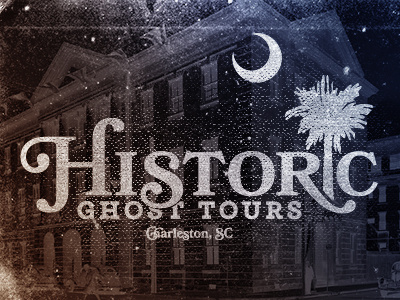 Ghost Tour Logo charleston ghost ghosts haunted historic palmetto south carolina tour