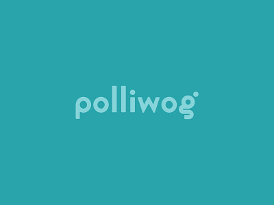 Polliwog branding child childcare children daycare identity logo polliwog tadpole