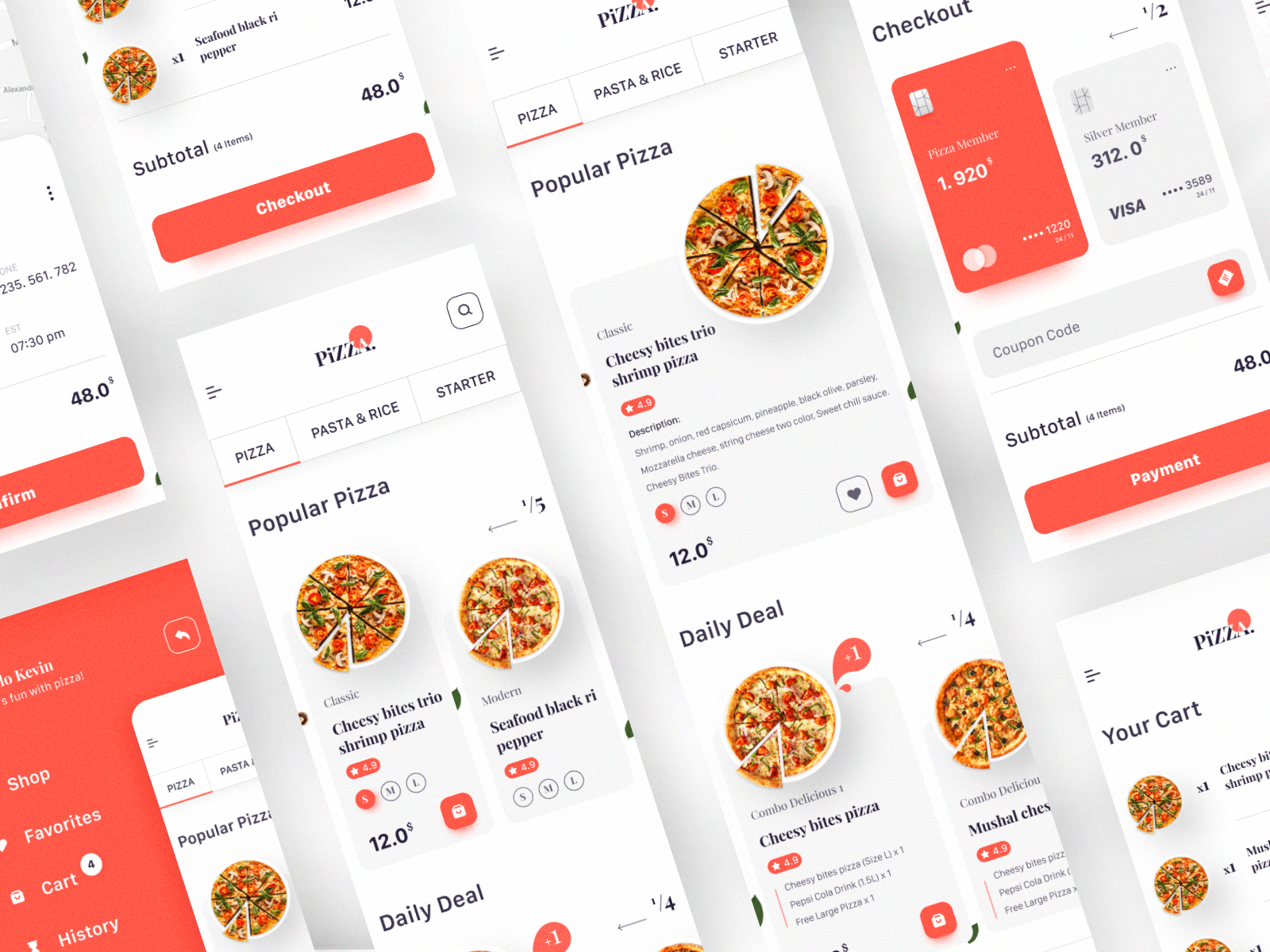 Fast Food Store Online App by Huy Phong 🍉 on Dribbble