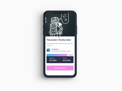 Daily UI 32 — Crowdfunding Campaign