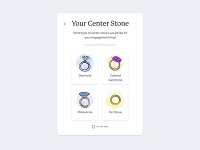 Daily UI 33 — Customize Product card cartoon illustration checkout customize daily 100 challenge dailyui design illustration interface ring ui webdesign webshop