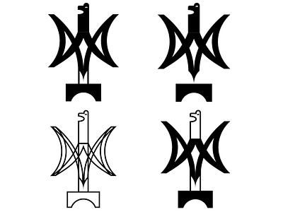 dragon statue brand identity branding custom logo custom logo design design identity logo minimal vector