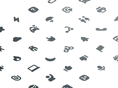 Gett. Iconography design system icon set iconography product design ui ux