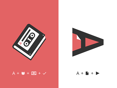 Audiobook Symbol Exploration audiobook audiobooks logo logodesign logos symbol symbols