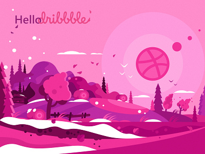 Hello dribbble! Do you like this illustration?