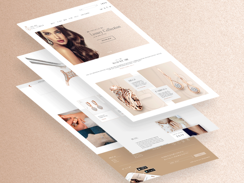 Luxury Collection - Landing Page