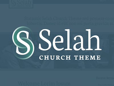 Selah Church Theme Logo branding logo