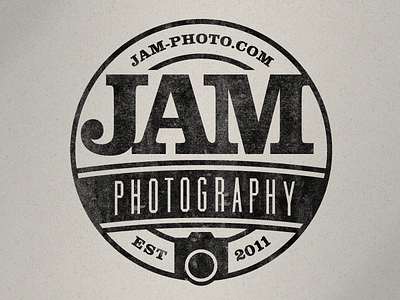 JAM Photography Logo v2 logo photography vintage
