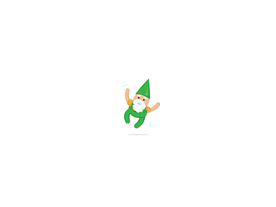 Festive gnome is festive