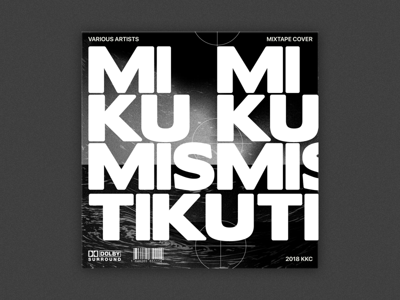 soo, I played my first dj set yesterday boiler room albumart dolby mixtape mikumistiku cover album dj