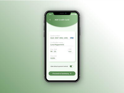 Daily UI #002 - Credit Card Form credit card credit card form dailyui