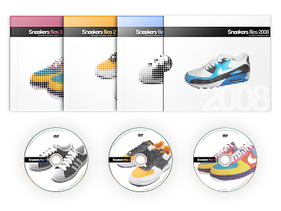 Sneakers Files brand dvd identity logo packaging sneakers