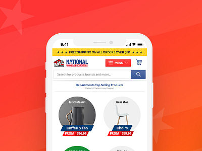 Mobile Design Concept for NWL