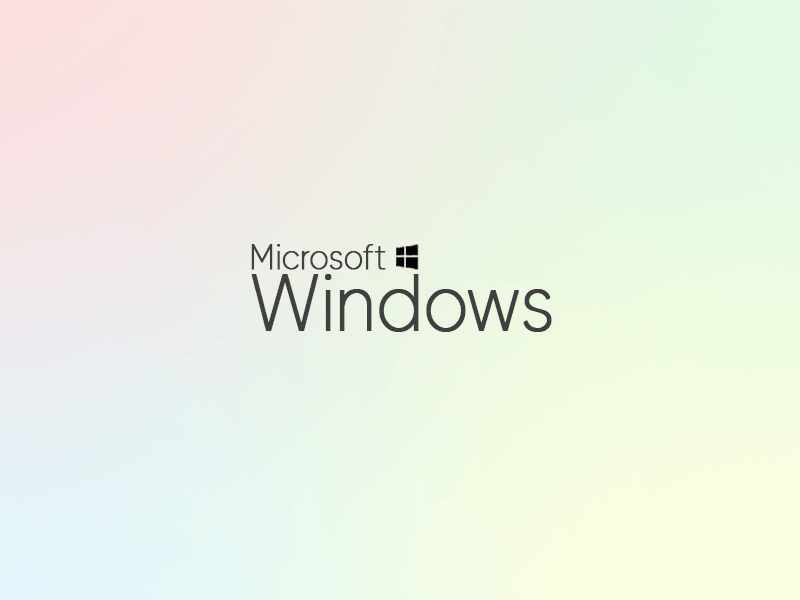 Microsoft Windows 10 Boot Animation 10 blue boot flat fluent design gradient green loader microsoft modern red ui ux windows windows 10 yellow