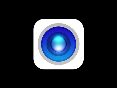 Huawei Camera App Icon android app icon blue huawei icon illustrator vector