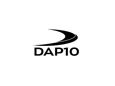 diseño de logotipo Dap10 diseño icono ilustración logo marca tipografía vector