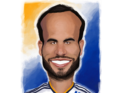 Landon Donovan Caricature