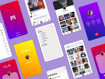 Benchpost UI app brand clean design flat ios minimal mobile typography ui